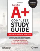 CompTIA Aplus Complete Study Guide: Core 1 Exam 220-1101 and Core 2 Exam 220-1102 5th edition