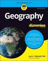 Geography For Dummies 2nd edition