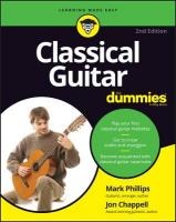 Classical Guitar For Dummies 2nd edition