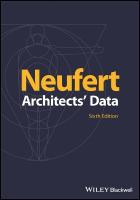 Architects' Data 6th edition