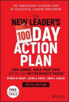 New Leader's 100-Day Action Plan: Take Charge, Build Your Team, and Deliver Better Results Faster 5th edition