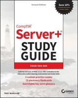 CompTIA Serverplus Study Guide: Exam SK0-005 2nd edition