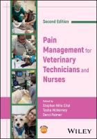 Pain Management for Veterinary Technicians and Nurses 2nd edition