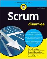 Scrum For Dummies 3rd edition