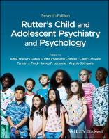 Rutter's Child and Adolescent Psychiatry and Psychology 7th edition