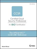 Official (ISC)2 CCSP CBK Reference 4th edition