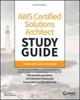 AWS Certified Solutions Architect Study Guide with 900 Practice Test Questions: Associate (SAA-C03) Exam 4th edition