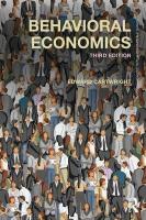 Behavioral Economics 3rd edition