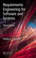 Requirements Engineering for Software and Systems 3rd edition