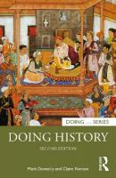 Doing History 2nd edition