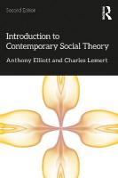 Introduction to Contemporary Social Theory 2nd edition