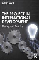 Project in International Development: Theory and Practice