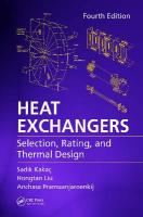 Heat Exchangers: Selection, Rating, and Thermal Design, Fourth Edition 4th edition