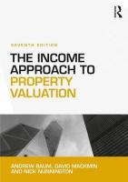 Income Approach to Property Valuation: Seventh Edition 7th edition