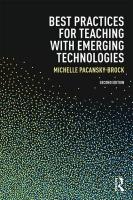 Best Practices for Teaching with Emerging Technologies 2nd edition