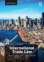 International Trade Law 6th edition