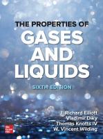 Properties of Gases and Liquids, Sixth Edition 6th edition