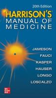 Harrisons Manual of Medicine 20th edition