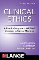 Clinical Ethics: A Practical Approach to Ethical Decisions in Clinical  Medicine, Ninth Edition 9th edition