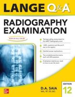 Lange Q & A Radiography Examination 12e 12th edition