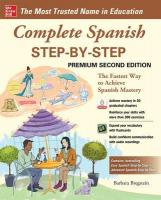 Complete Spanish Step-by-Step, Premium Second Edition 2nd edition