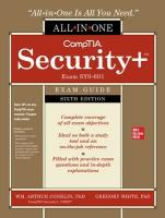 CompTIA Securityplus All-in-One Exam Guide, Sixth Edition (Exam SY0-601) 6th edition