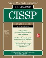 CISSP All-in-One Exam Guide, Ninth Edition 9th edition