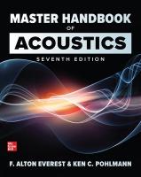 Master Handbook of Acoustics, Seventh Edition 7th edition