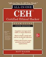 CEH Certified Ethical Hacker All-in-One Exam Guide, Fifth Edition 5th edition