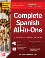 Practice Makes Perfect: Complete Spanish All-in-One, Premium Third Edition 3rd edition