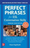 Perfect Phrases for ESL: Conversation Skills, Premium Third Edition 3rd edition