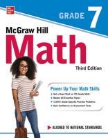 McGraw Hill Math Grade 7, Third Edition 3rd edition