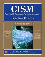 CISM Certified Information Security Manager Practice Exams, Second Edition 2nd edition