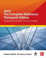 Java: The Complete Reference, Thirteenth Edition 13th edition