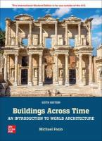 Buildings Across Time: An Introduction to World Architecture ISE 6th edition