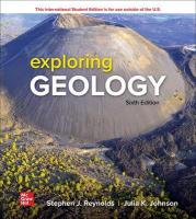 Exploring Geology ISE 6th edition