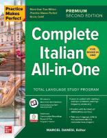 Practice Makes Perfect: Complete Italian All-in-One, Premium Second Edition 2nd edition