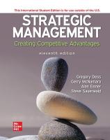 Strategic Management: Creating Competitive Advantages ISE 11th edition