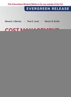 Cost Management: A Strategic Emphasis: 2024 Release ISE 10th edition
