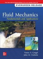 Fluid Mechanics: Fundamentals and Applications: 2024 Release ISE 5th edition