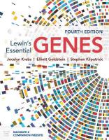 Lewin's Essential GENES 4th Revised edition