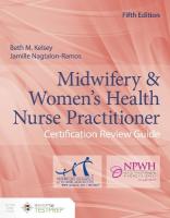 Midwifery & Women's Health Nurse Practitioner Certification Review Guide 5th New edition