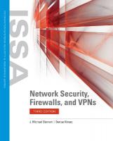 Network Security, Firewalls And Vpns 3rd Revised edition