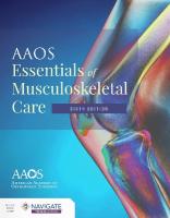 AAOS Essentials of Musculoskeletal Care 6th New edition