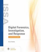 Digital Forensics, Investigation, and Response 4th edition