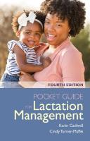 Pocket Guide for Lactation Management 4th New edition
