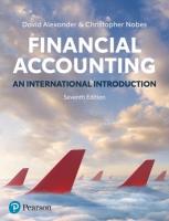 Financial Accounting: An International Introduction 7th edition