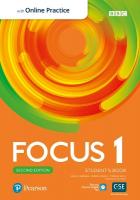 Focus 2e 1 Student's Book with Standard PEP Pack 2nd edition