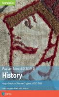 Edexcel GCSE (9-1) History Foundation Anglo-Saxon and Norman England,  c106088 Student book