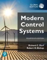 Modern Control Systems, Global Edition 14th edition